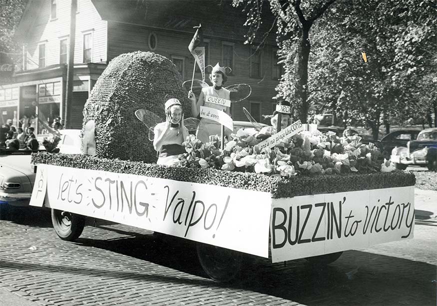 1950 homecoming parade