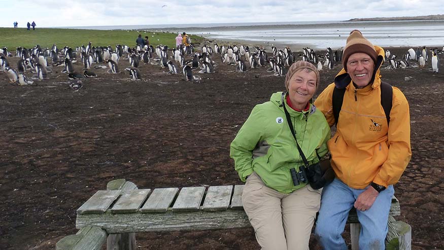 Dr. Kathy Stumpf ’64 Jongsma and Dr. Gene Jongsma