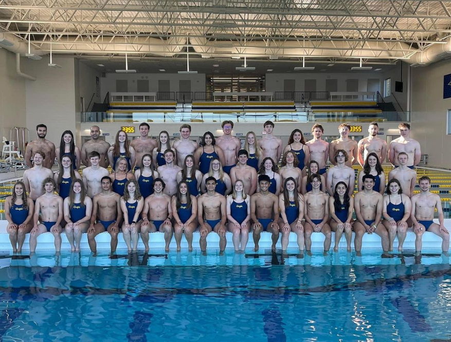 Augustana College Swim and Dive Team.