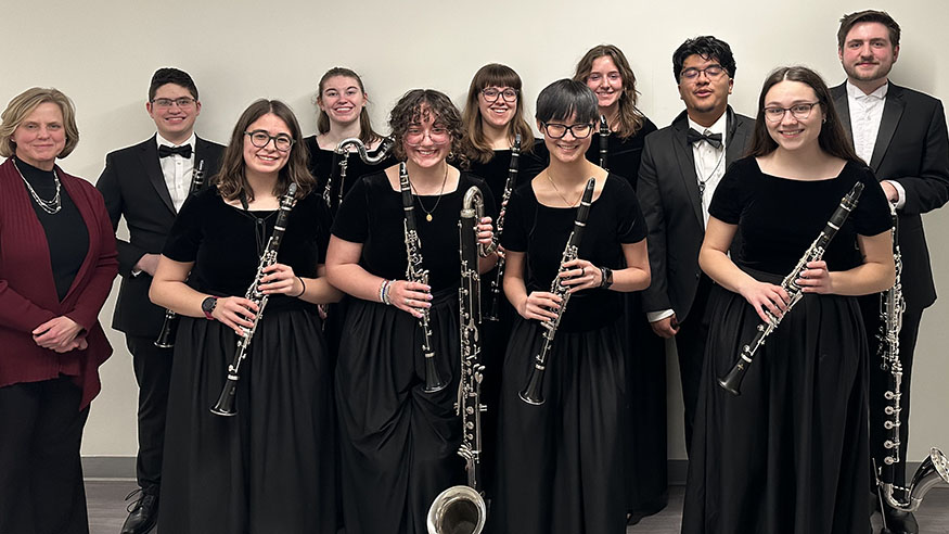 Augustana Symphonic Band on spring tour
