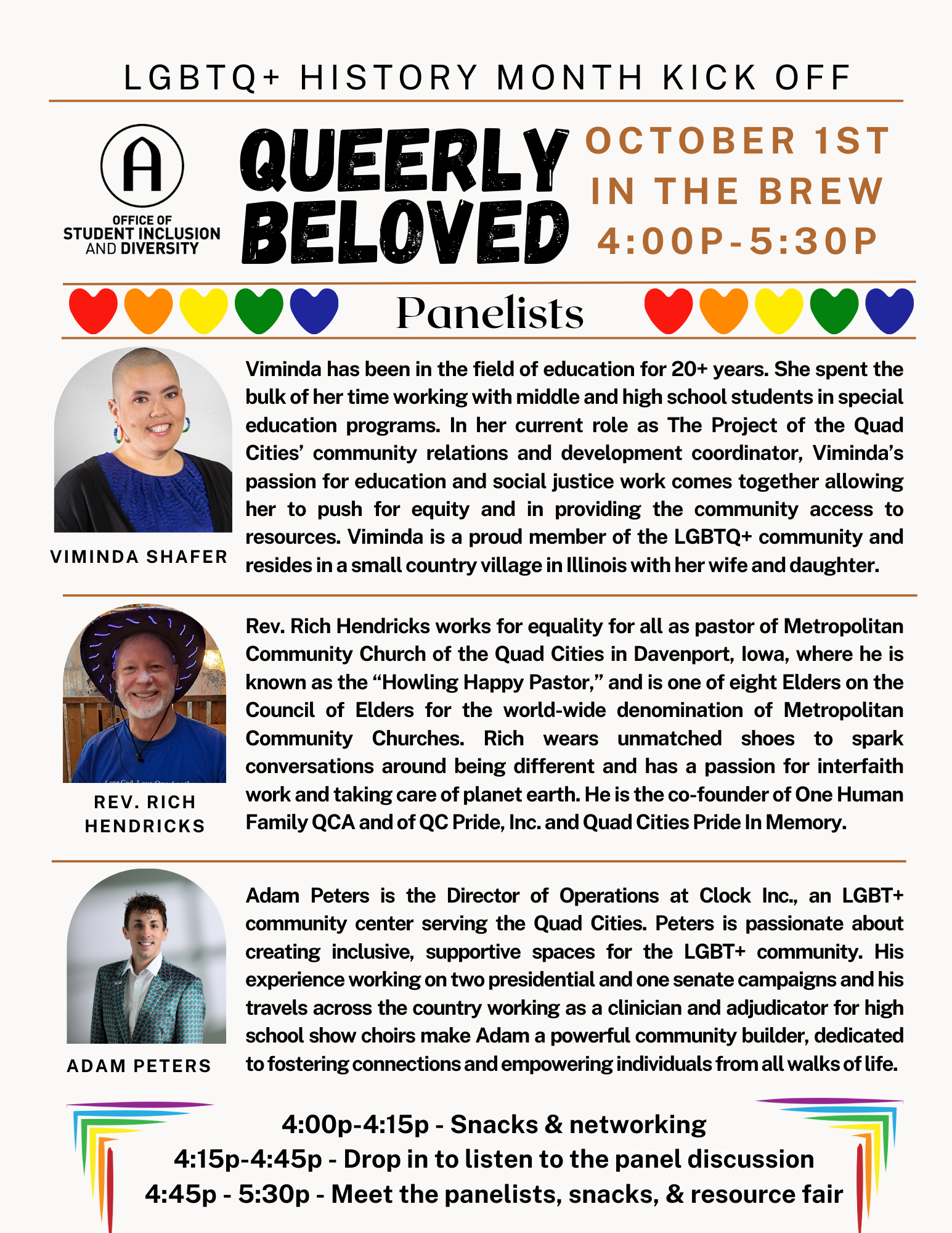 Queerly Beloved flyer