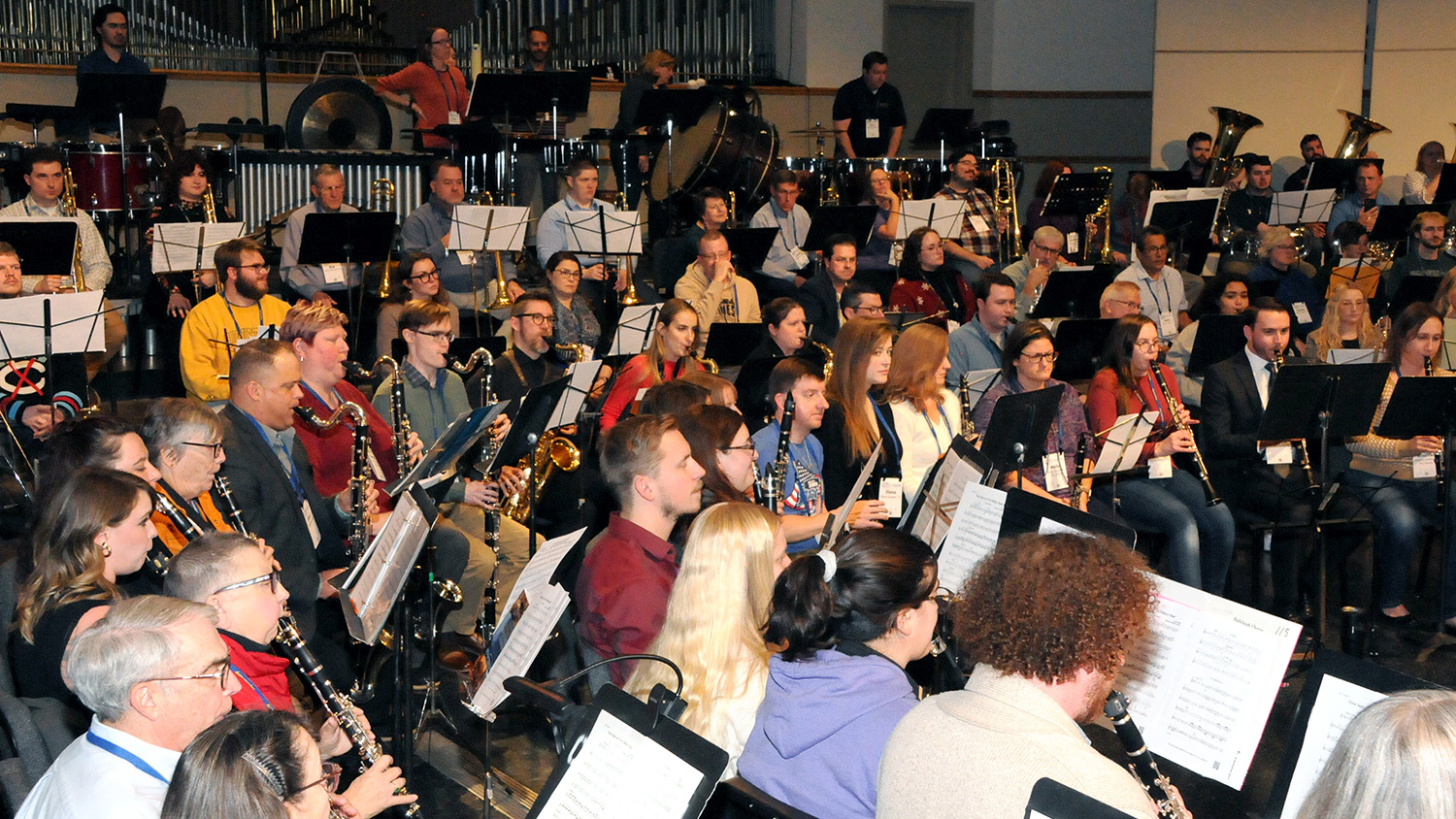 Augustana Symphonic Band alumni performance