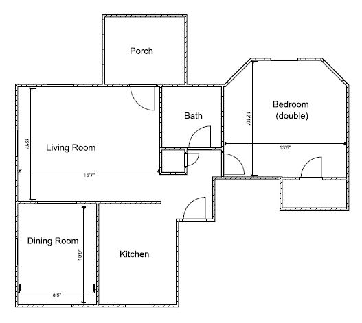 Apartment 1 layout