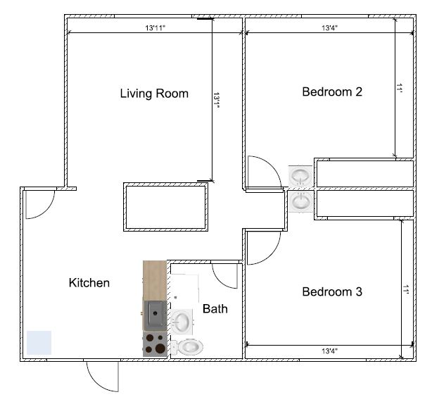 Andy/Bart floorplan