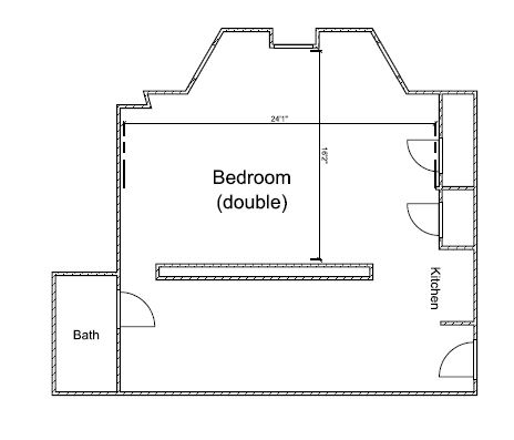 Apartment 3 floorplan