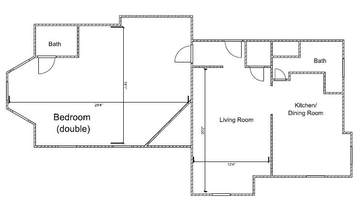 Apartment 5 floorplan