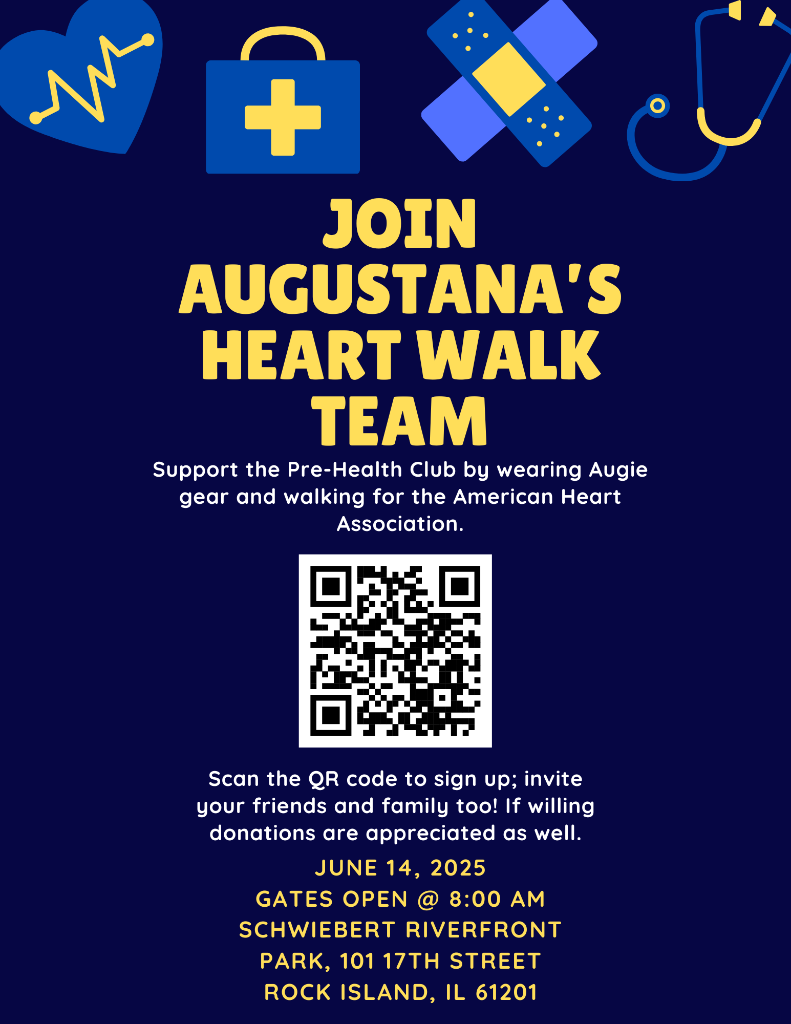 Heart Walk flyer