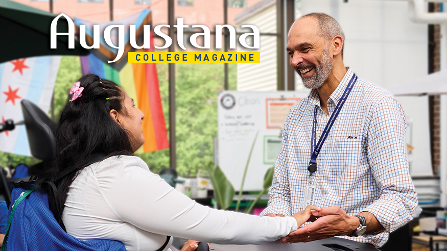 Cover of Augustana College Magazine summer 2025 issue