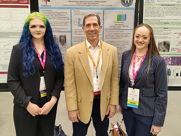 Dr. Sturek and interns