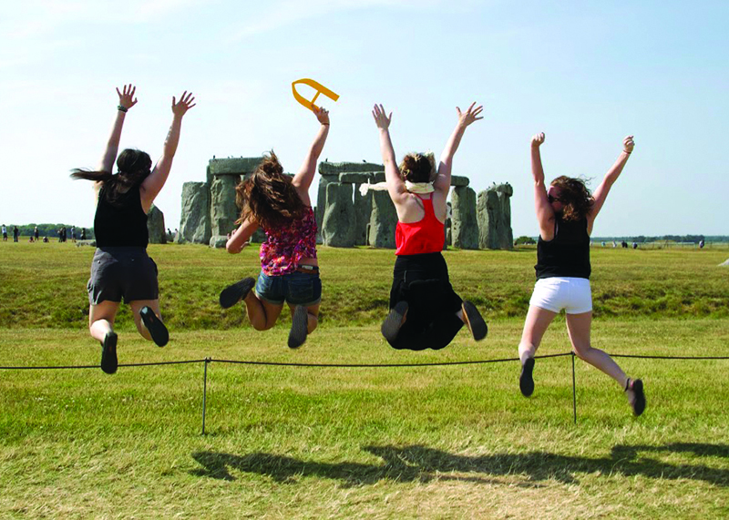 Augie A at Stonehenge