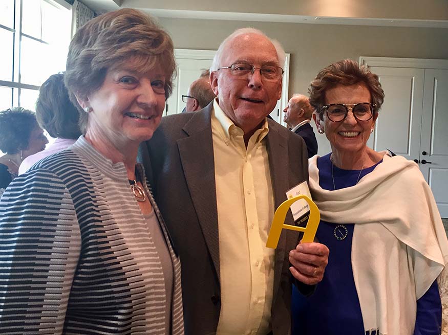  Kathy and Rod  Johnson, and Nancy Booras Coin