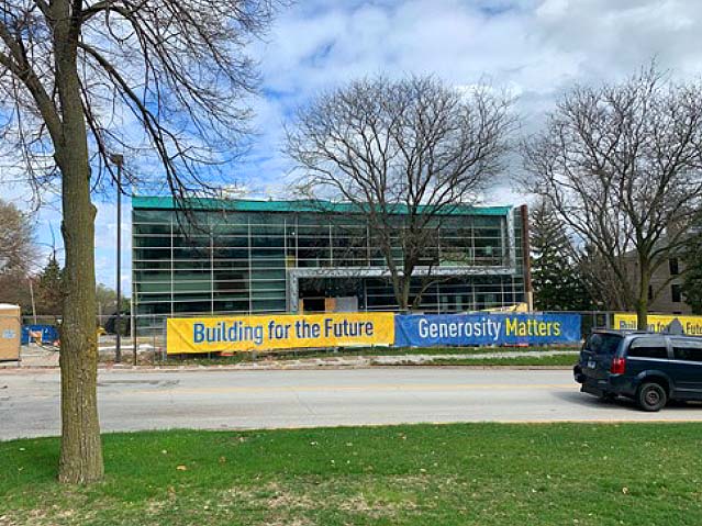 Lindberg Center main entrance