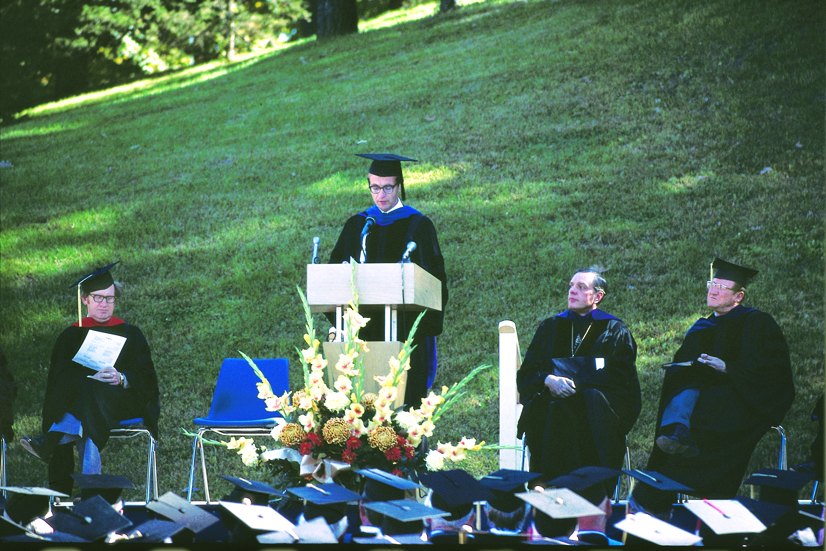 Tredway inauguration October 1975