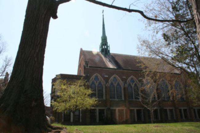 Outside Ascension Chapel