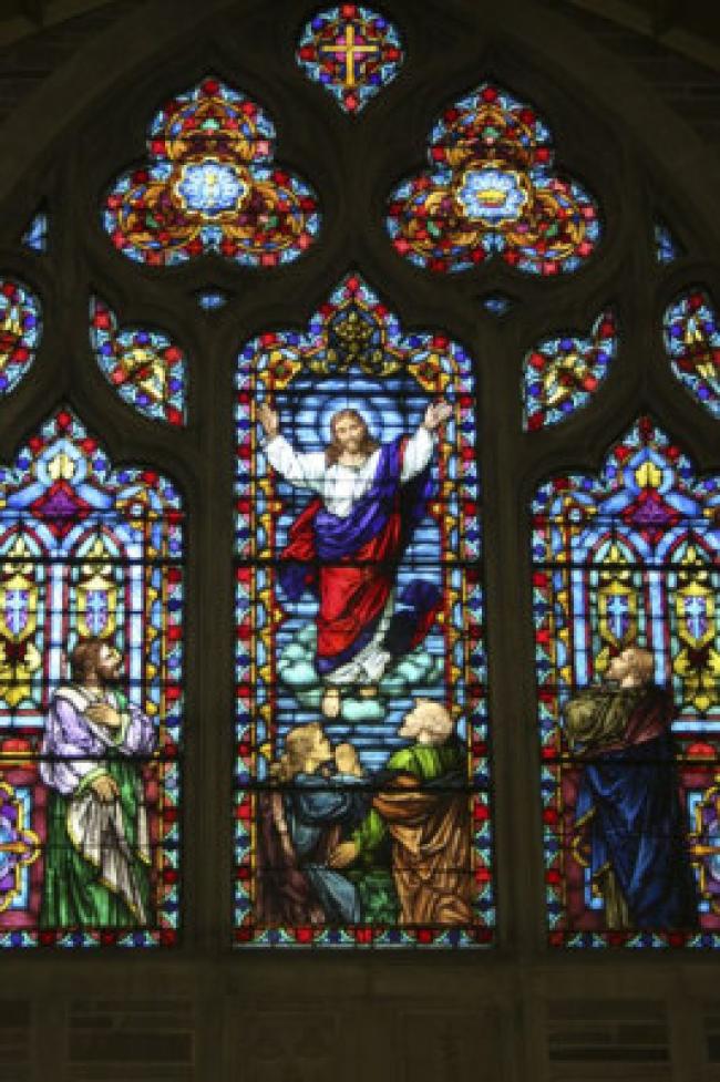 window in the chapel