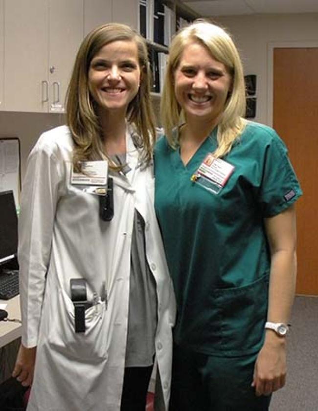  Chassidy Mangers and Dr. Katherine Hutcheson