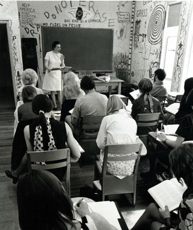 Dorothy Parkander in the 1960s