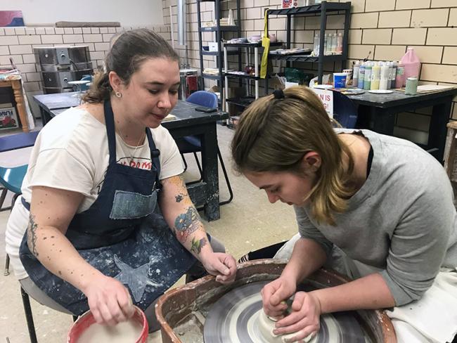 Pottery on the Wheel — The Parkersburg Art Center