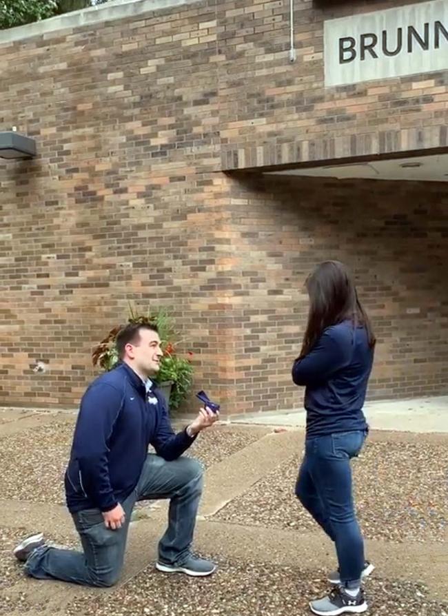 Samantha Noble '16 and Zachary Peruski '17