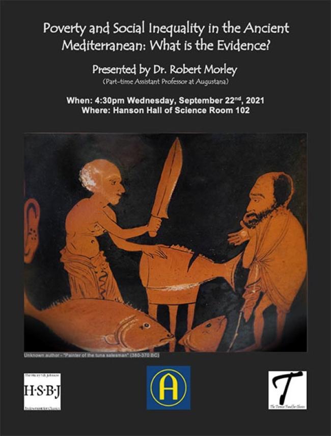 Promotional Poster for Dr. Robert Morley’s September 2021 lecture.