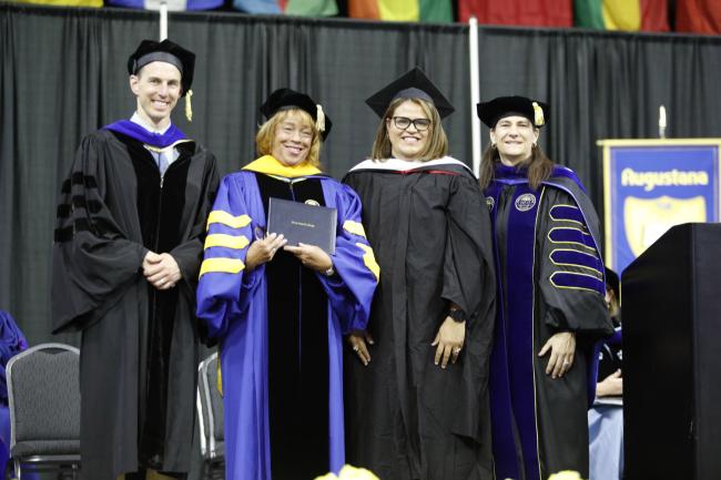 Dr. Lisa Durant Jones receives an honorary doctor of humane letters