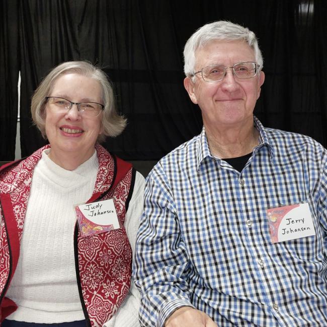 Judy Pitzer and Jerry Johansen