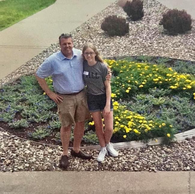 Maggie Tracy and dad