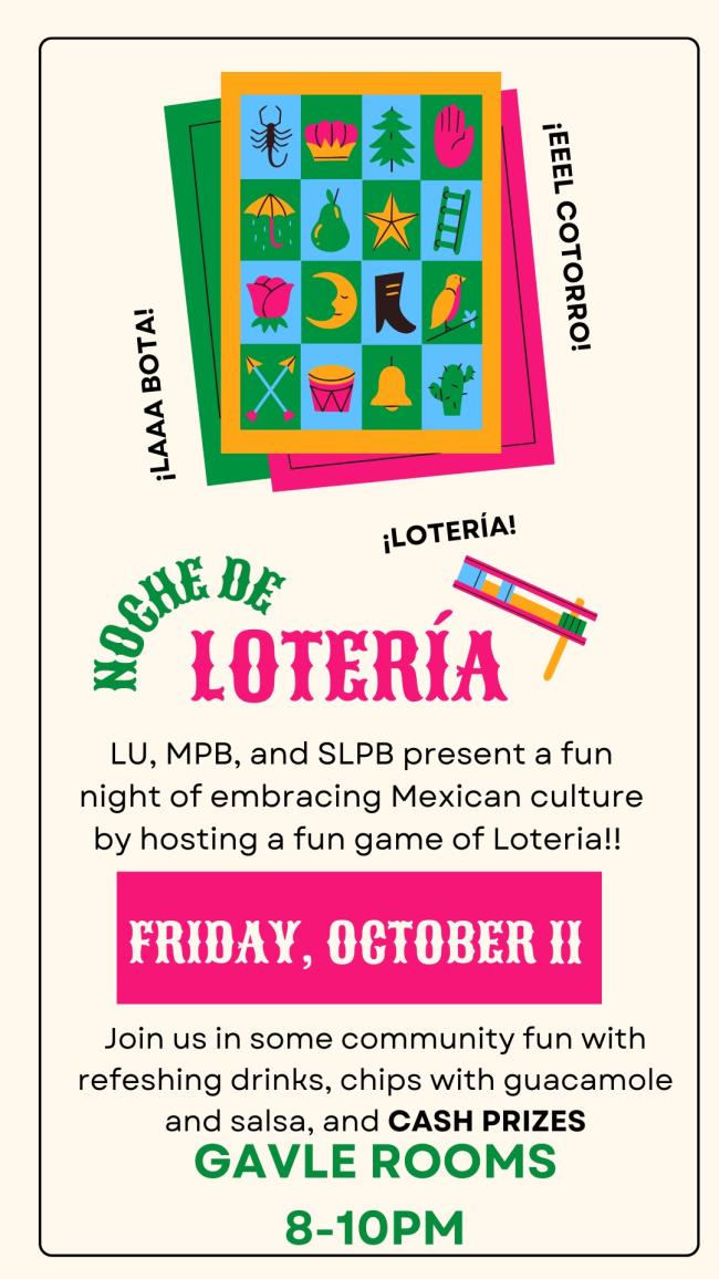 Lotería flyer 