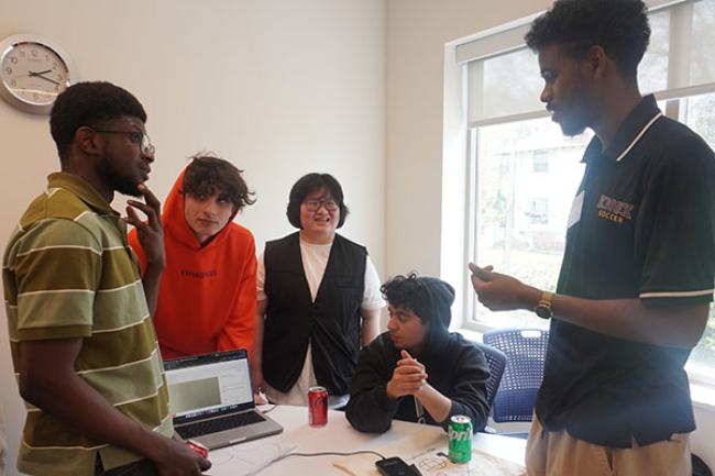 Competitors from Knox College