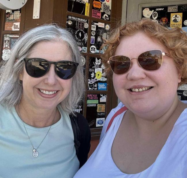 Victoria Karnes and Dr. Kirsten Day