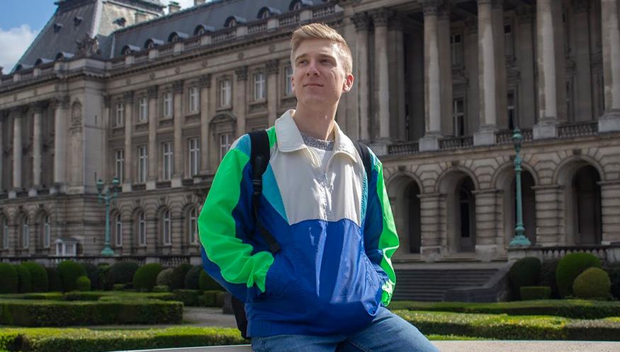 Jack Harris ’20 in Brussels, Belgium