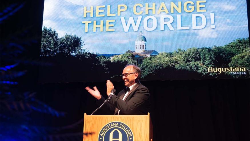 Augustana President Steve Bahls