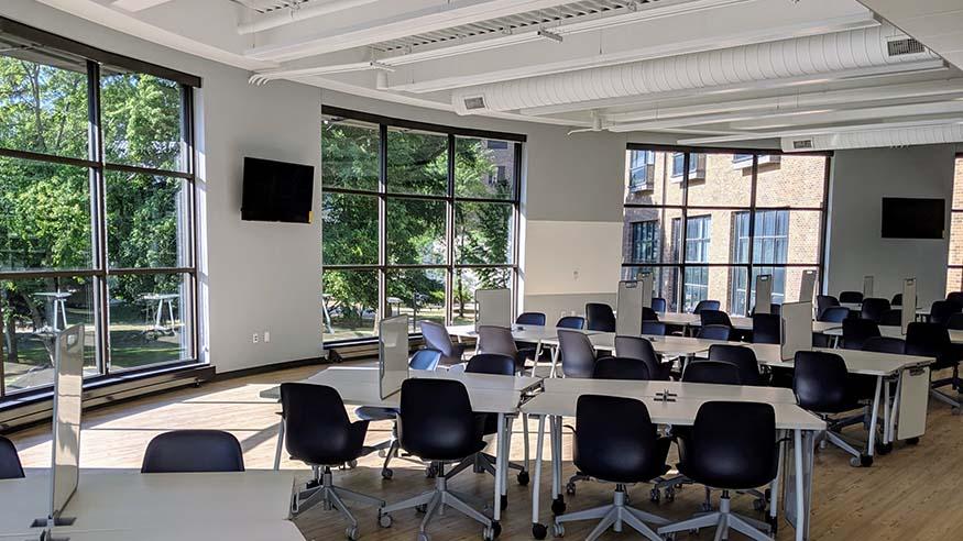 Hanson Hall classroom