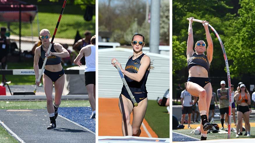 Pole vaulter Krebasch '22 now All-American | Augustana College