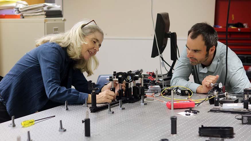 Cecilia Vogel and James van Howe